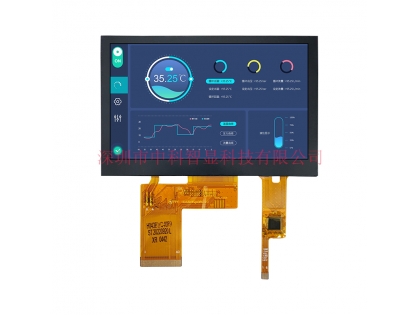 4.3寸液晶屏 電容觸摸 40pin RGB接口